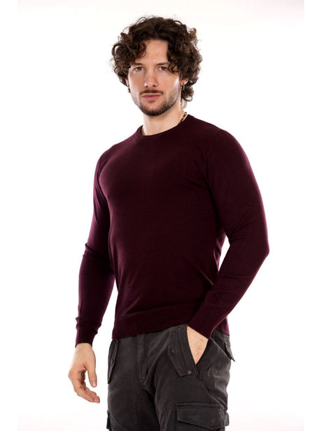 Pullover Gianni Lupo Uomo - Bordeaux
