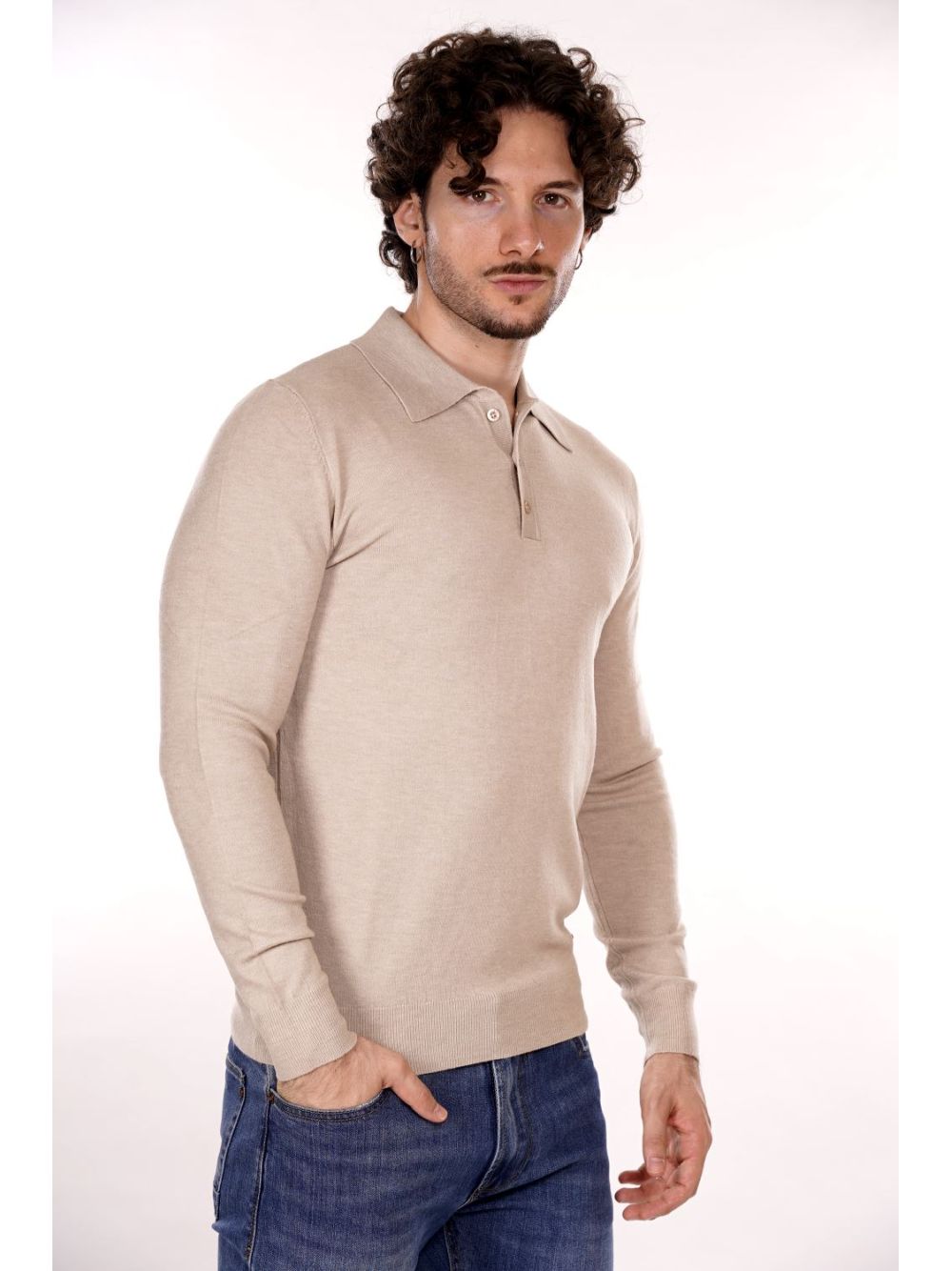 Pullover Gianni Lupo Uomo - Beige