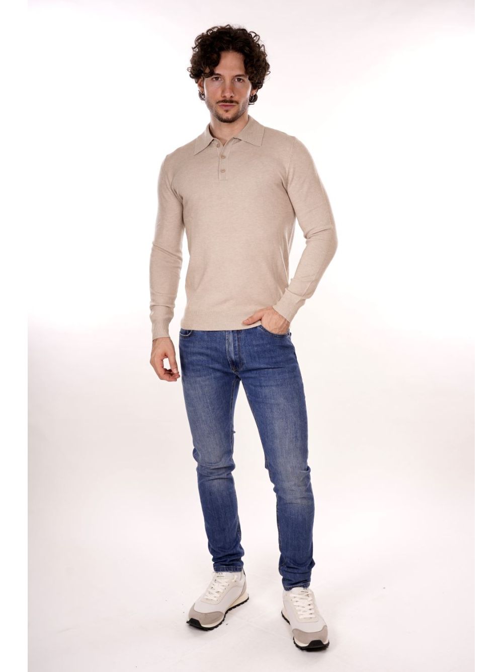 Pullover Gianni Lupo Uomo - Beige
