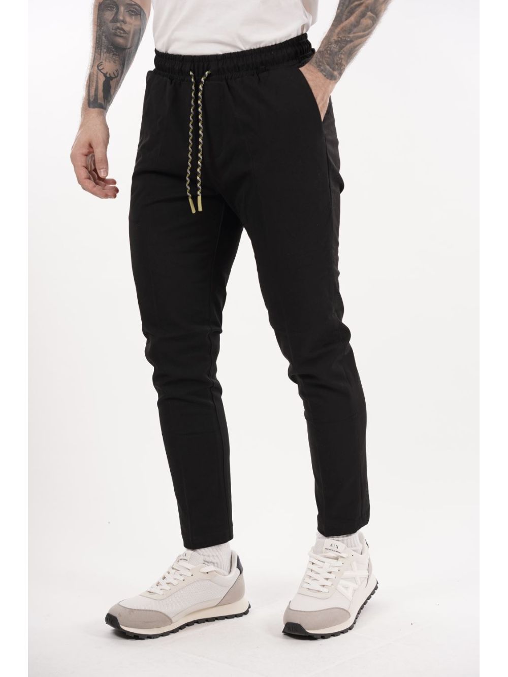 Pantalone Gianni Lupo Uomo - Nero
