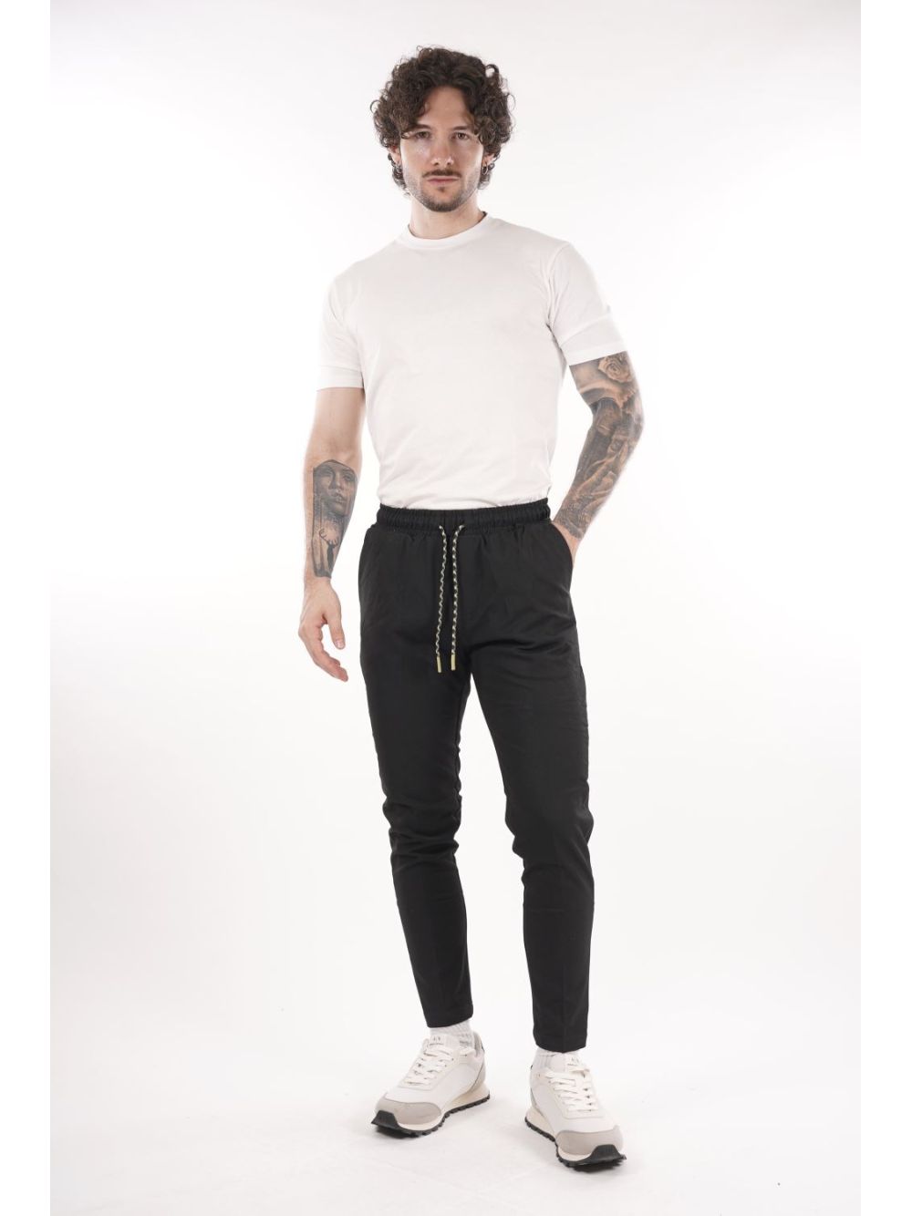 Pantalone Gianni Lupo Uomo - Nero