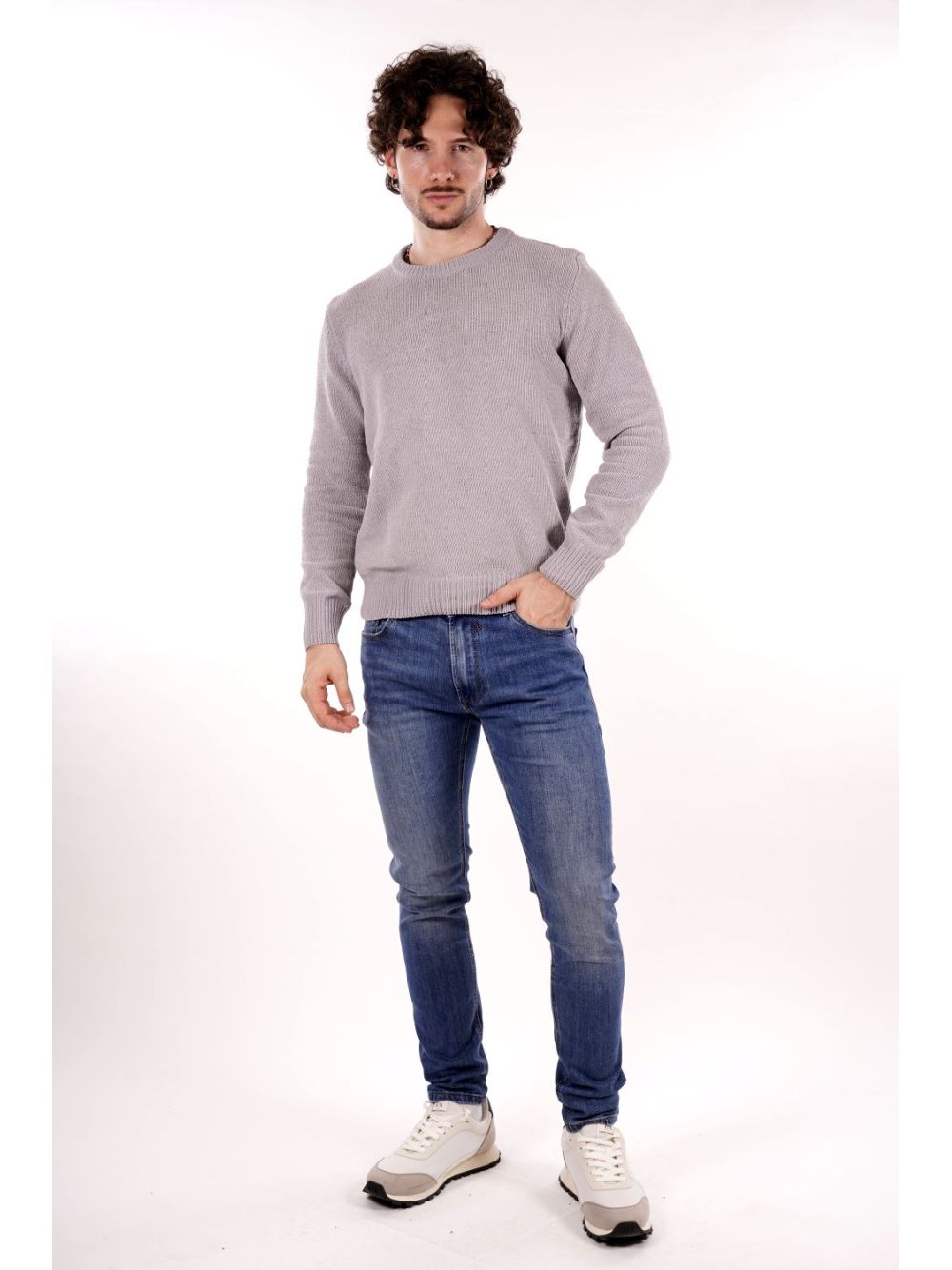 Pullover Gianni Lupo Uomo - Grigio