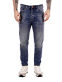 Jeans Gianni Lupo MIKE carrot cropped fit Uomo - Denim