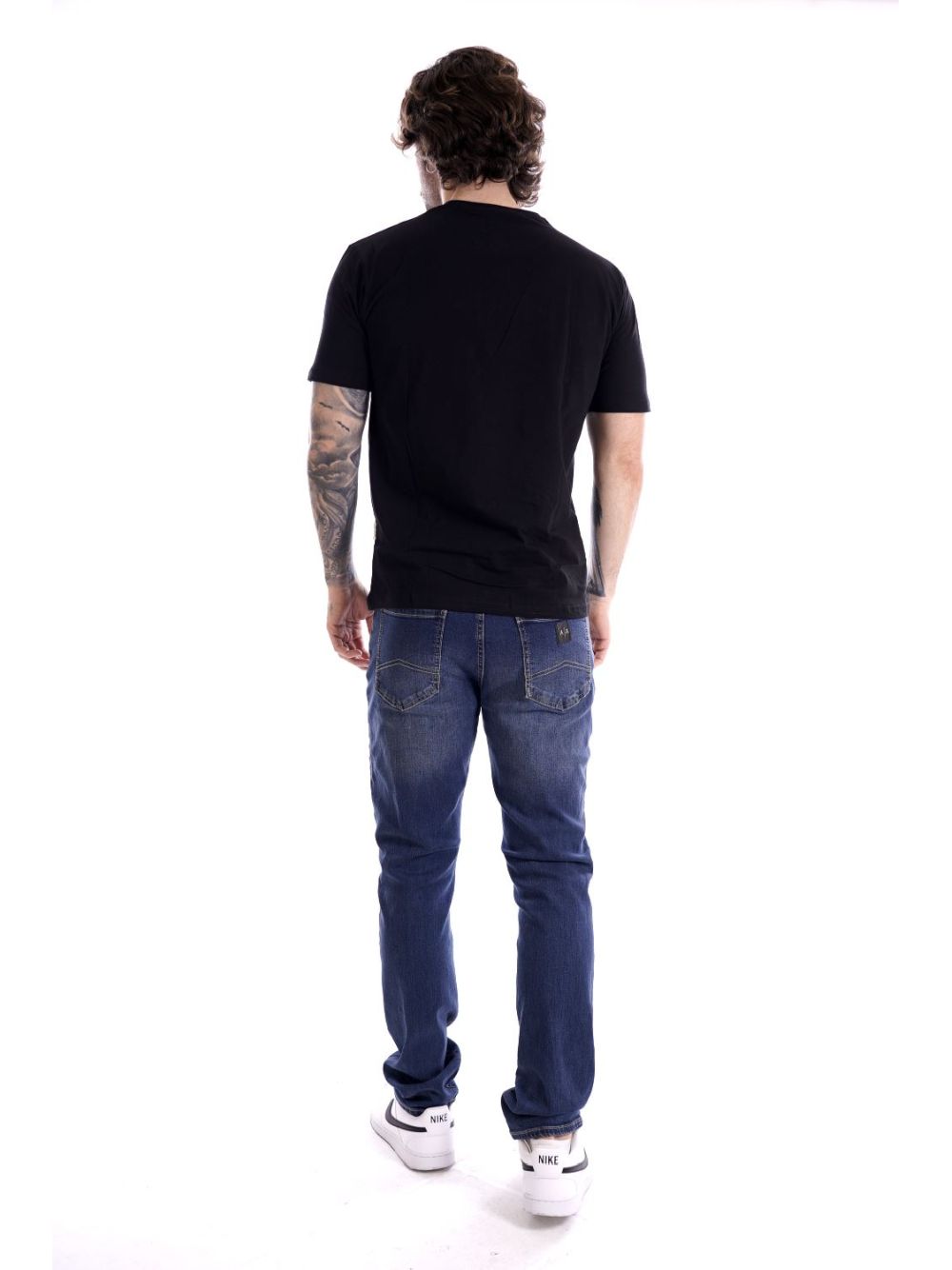 T-shirt Gianni Lupo Uomo - Nero