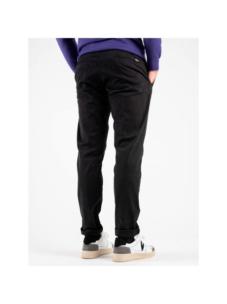 Pantalone Gianni Lupo chino stretch Uomo - Nero