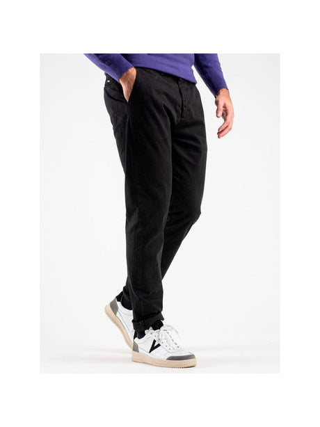 Pantalone Gianni Lupo chino stretch Uomo - Nero