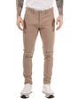 Pantalone Gianni Lupo chino stretch Uomo - Marrone