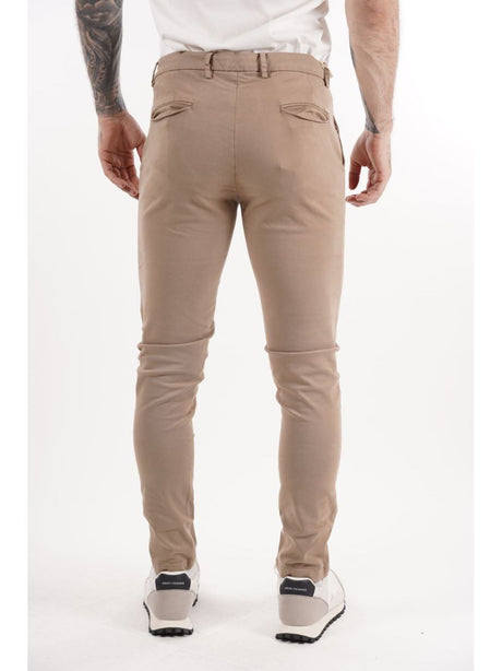 Pantalone Gianni Lupo chino stretch Uomo - Marrone