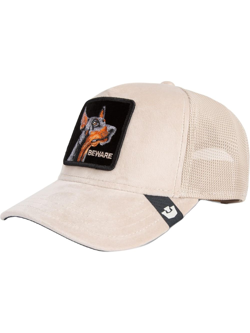 Cappello Goorin velour doberman Unisex - Beige