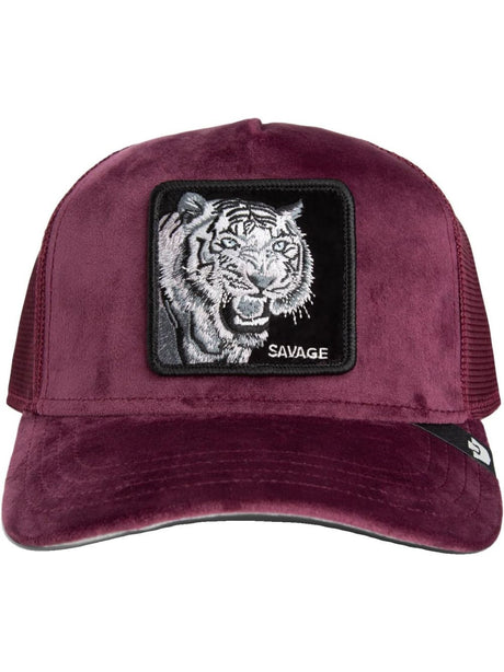 Cappello Goorin velour tiger Unisex - Bordeaux