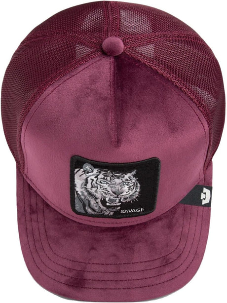 Cappello Goorin velour tiger Unisex - Bordeaux