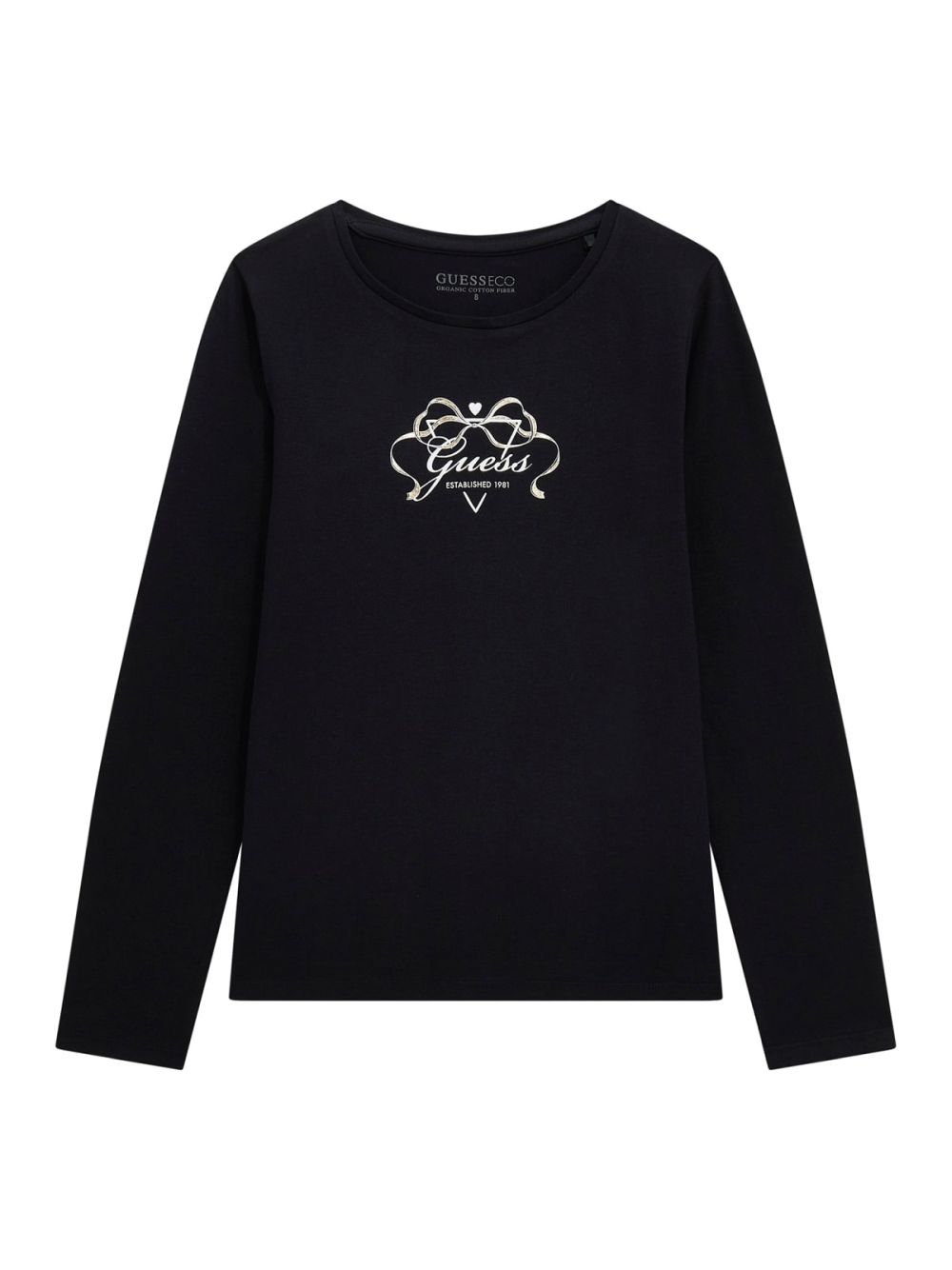 T-shirt Guess Bambina - Nero