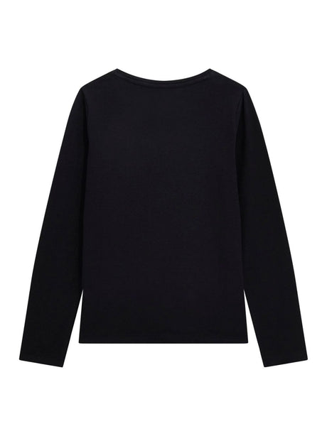 T-shirt Guess Bambina - Nero