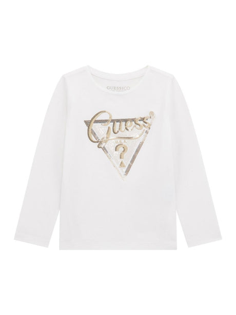 T-shirt Guess Bambina - Bianco