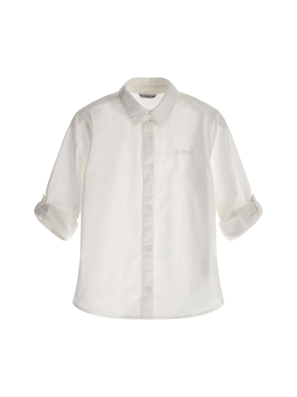 Camicia Guess str poplin adj Bambino - Bianco