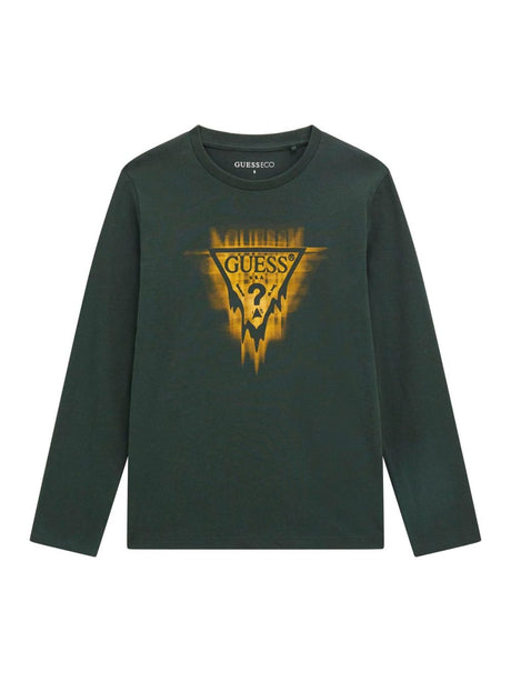T-shirt Guess Bambino - Verde