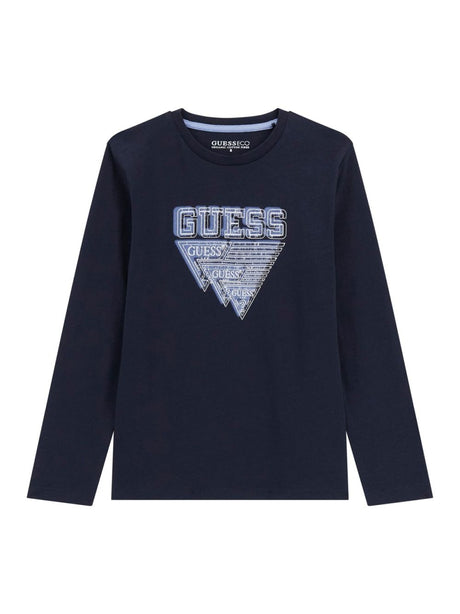 T-shirt Guess Bambino - Blu
