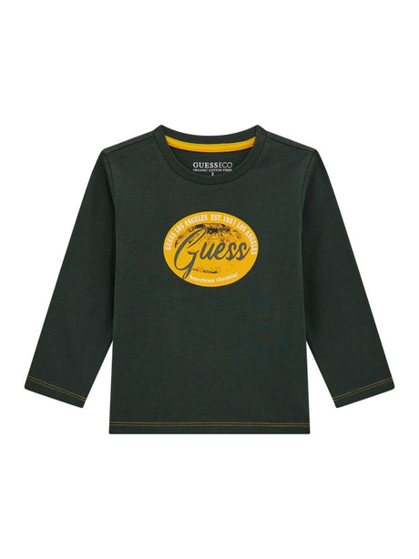 T-shirt Guess Bambino - Verde