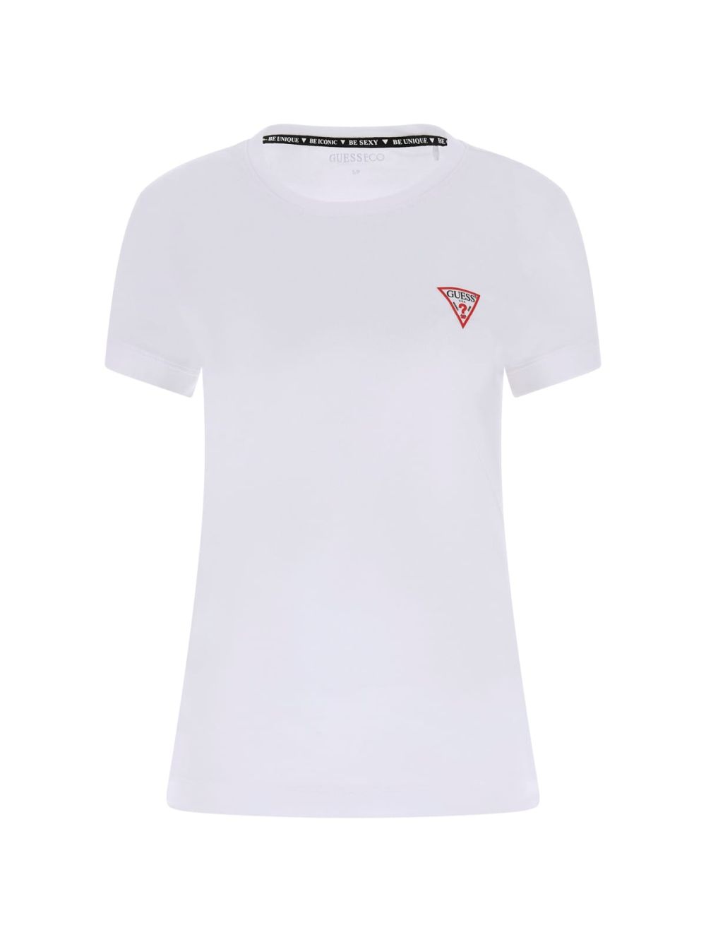 T-shirt Guess Mini Tringle Donna - Bianco