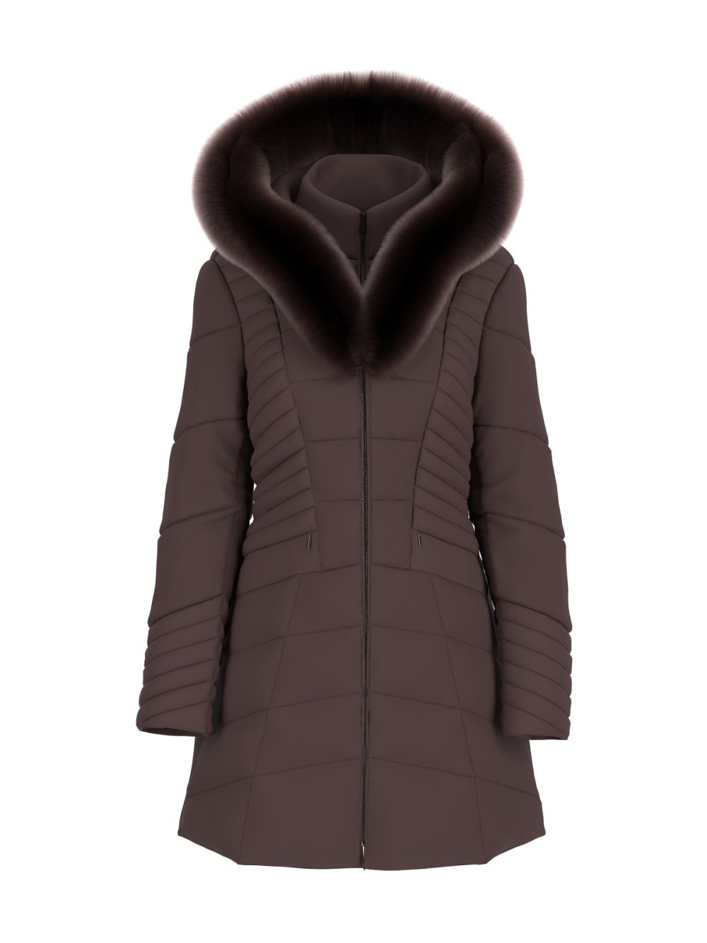 Giubbotto Guess NEW OXANA Donna - Marrone