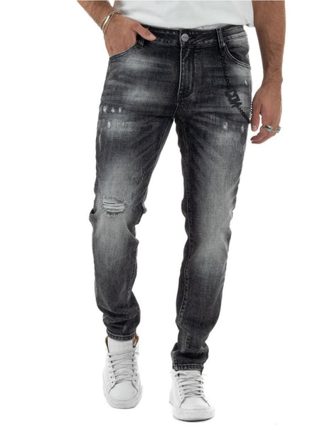 Jeans Icon Uomo - Grigio