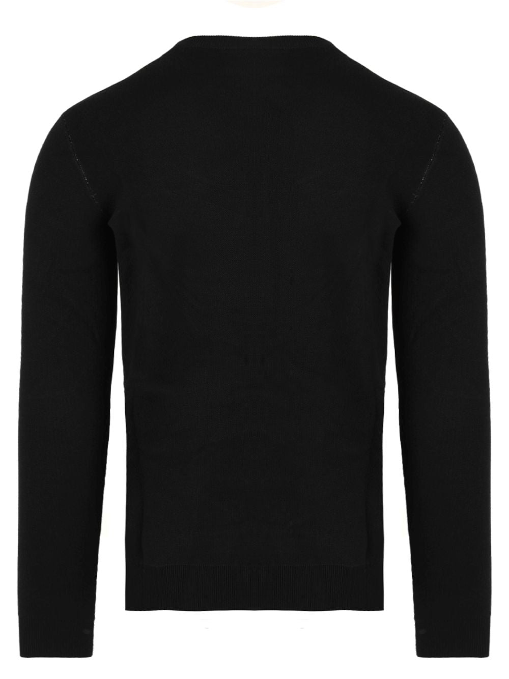 Pullover Icon GIROCOLLO C/LOGO CLASSICO Uomo - Nero