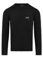 Pullover Icon GIROCOLLO C/RICAMO PICCOLO Uomo - Nero