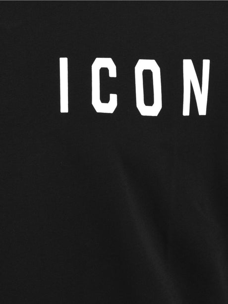 T-shirt Icon GIROCOLLO C/LOGO LATO CUORE Uomo - Nero