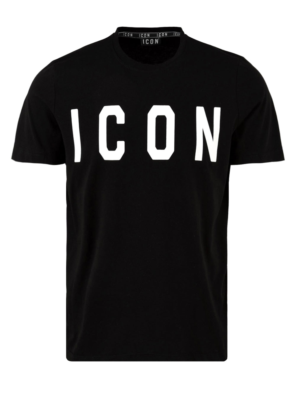 T-shirt Icon LOGO GRANDE Uomo - Nero