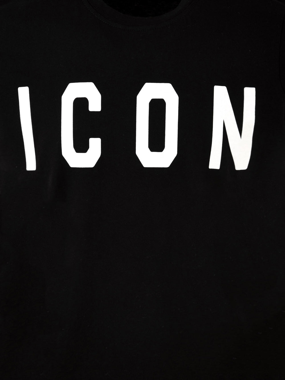 T-shirt Icon LOGO GRANDE Uomo - Nero