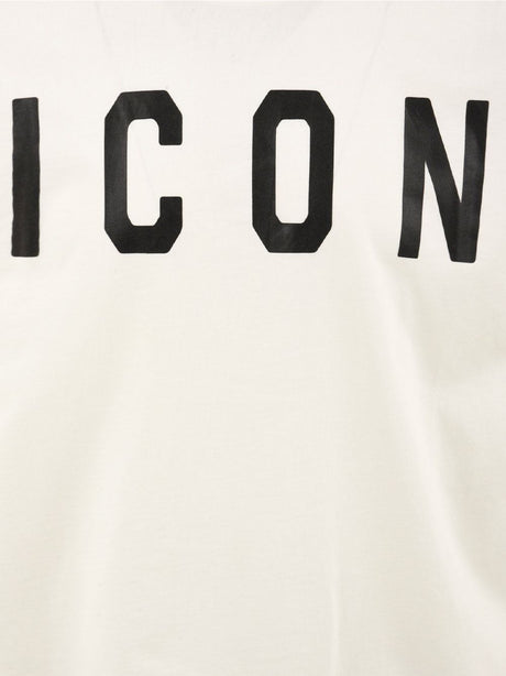 T-shirt Icon LOGO GRANDE Uomo - Bianco