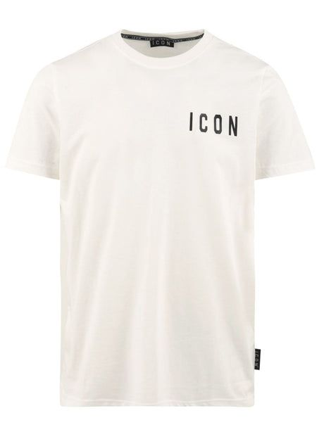 T-shirt Icon LOGO LATO CUORE Uomo - Bianco