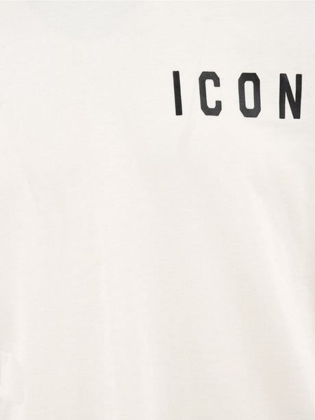 T-shirt Icon LOGO LATO CUORE Uomo - Bianco