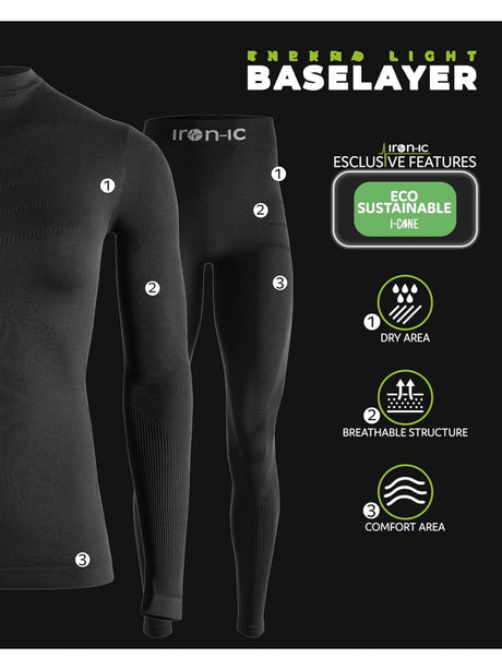 Intimo Sci IroN-ic irn icone 2.3 Donna - Nero