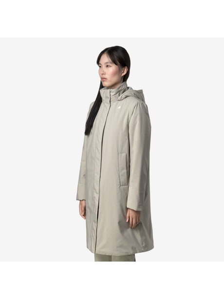 Giubbotto K-Way SONJA SOFT TOUCH MARMOTTA Donna - Beige