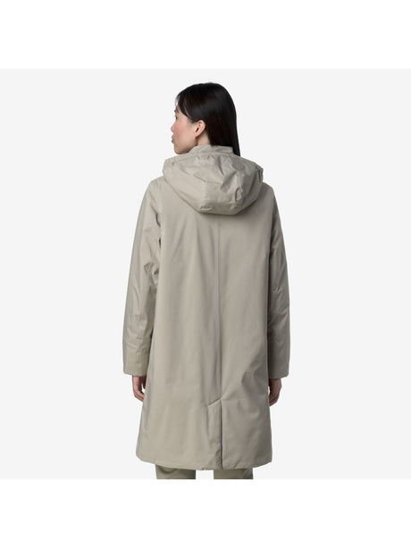 Giubbotto K-Way SONJA SOFT TOUCH MARMOTTA Donna - Beige