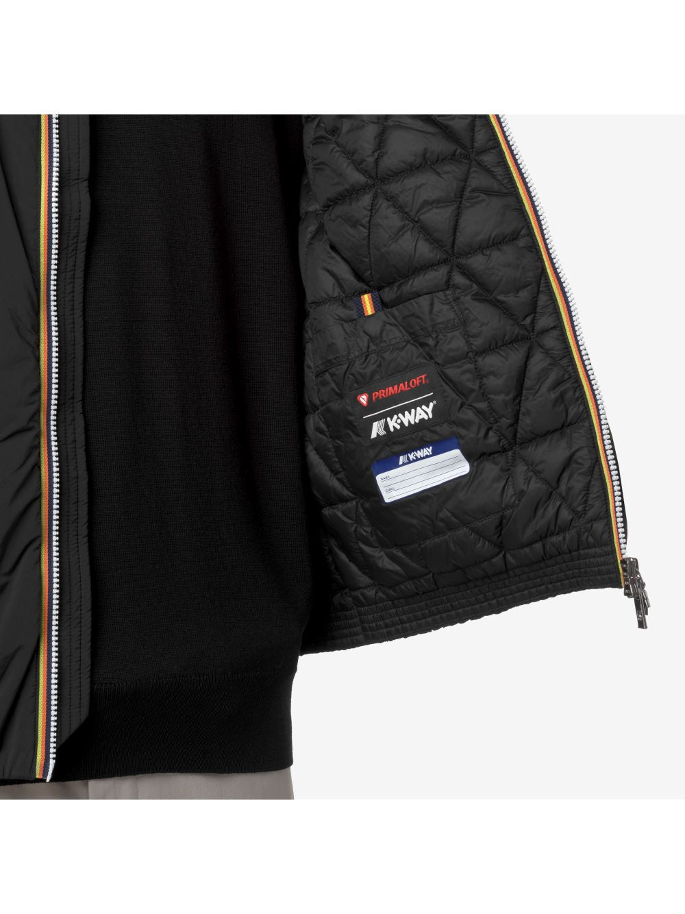 Giubbotto K-Way VALEN PLAIN WARM Uomo - Nero