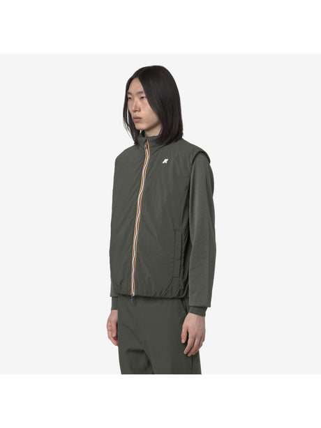 Giubbotto K-Way VALEN PLAIN WARM Uomo - Verde