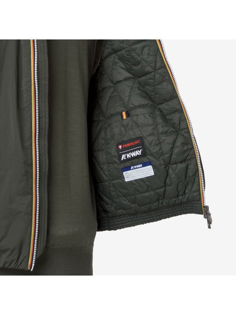 Giubbotto K-Way VALEN PLAIN WARM Uomo - Verde