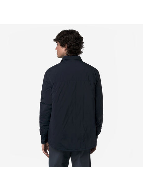 Giubbotto K-Way UMBERT PLAIN WARM Uomo - Blu