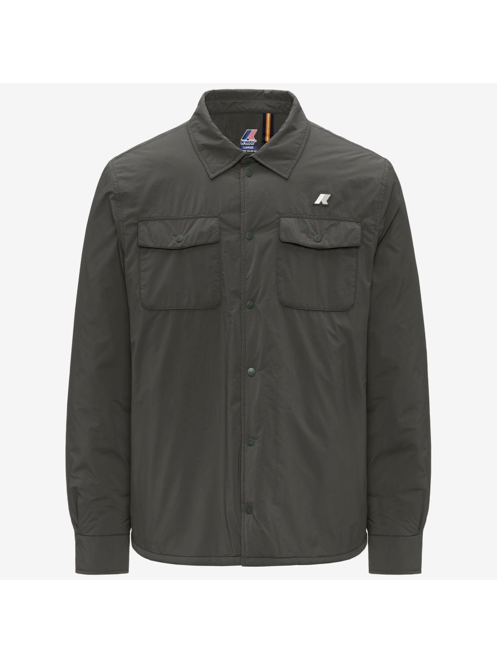 Giubbotto K-Way UMBERT PLAIN WARM Uomo - Verde