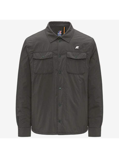 Giubbotto K-Way UMBERT PLAIN WARM Uomo - Verde