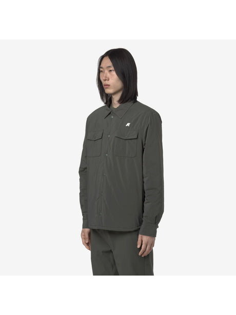 Giubbotto K-Way UMBERT PLAIN WARM Uomo - Verde