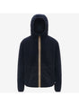 Pile K-Way JACK SHERPA POLAR DOUBLE Uomo - Blu