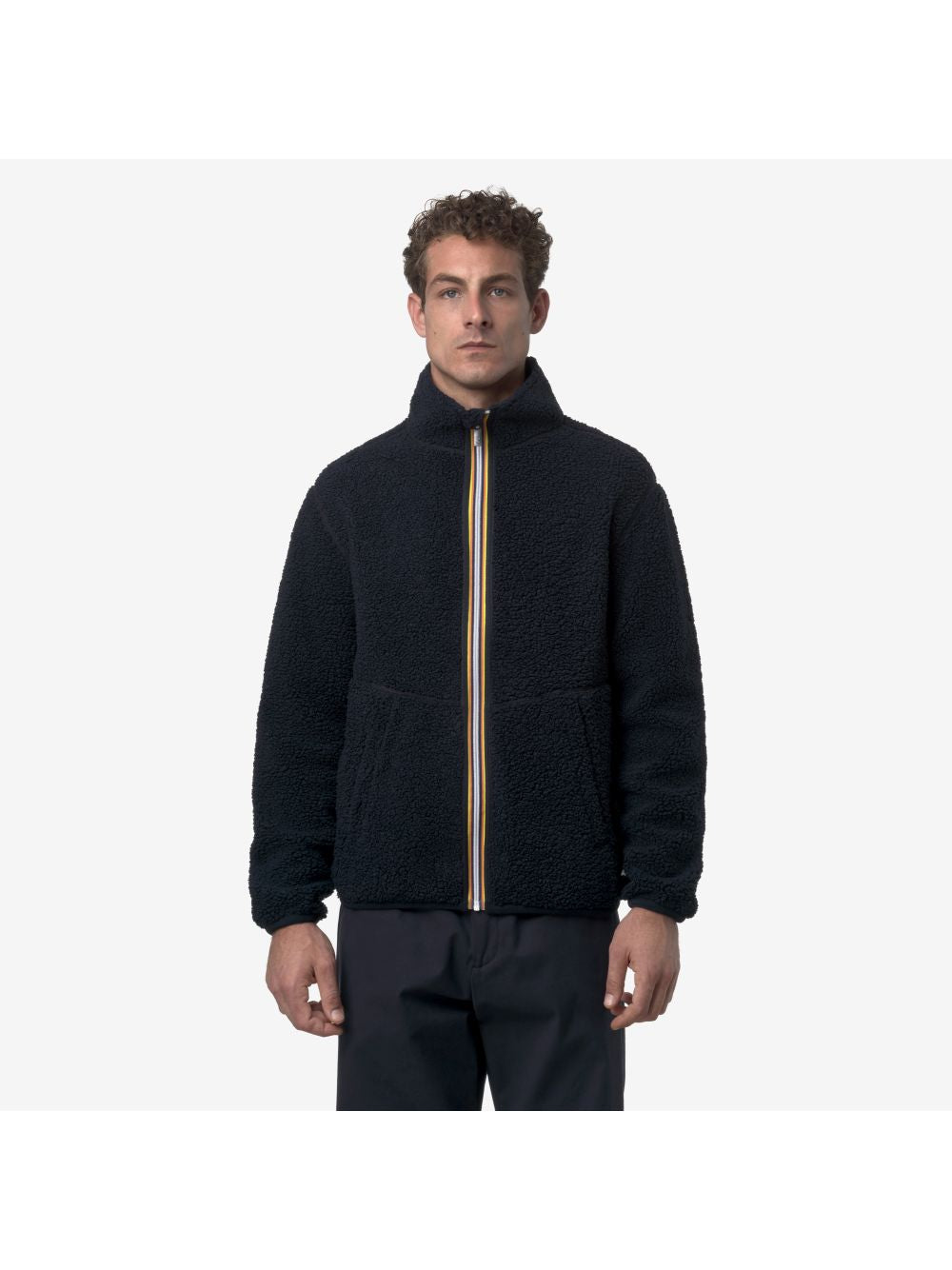 Pile K-Way PASCAL SHERPA POLAR DOUBLE Uomo - Blu