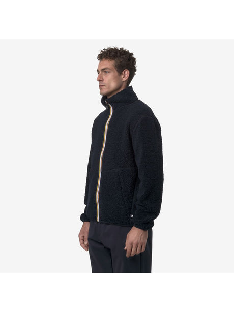 Pile K-Way PASCAL SHERPA POLAR DOUBLE Uomo - Blu