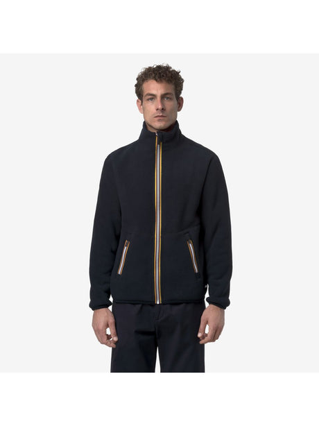 Pile K-Way PASCAL SHERPA POLAR DOUBLE Uomo - Blu