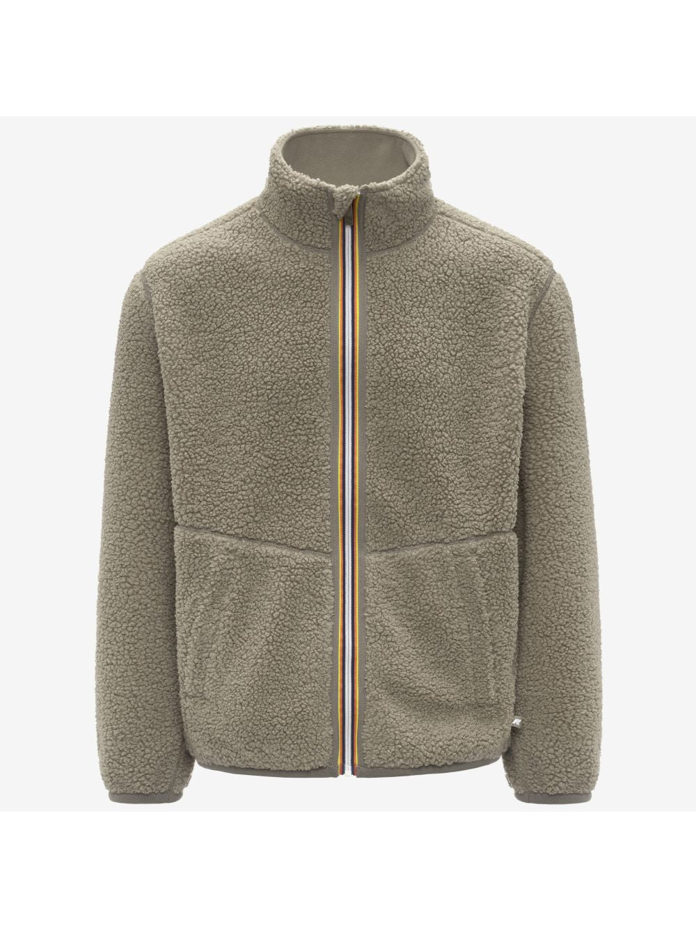 Pile K-Way PASCAL SHERPA POLAR DOUBLE Uomo - Verde