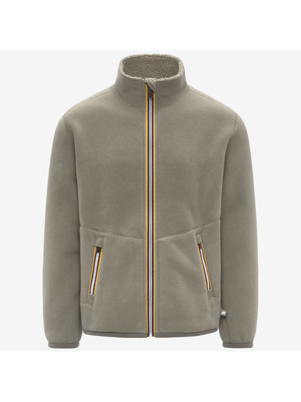Pile K-Way PASCAL SHERPA POLAR DOUBLE Uomo - Verde
