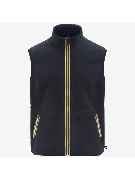 Pile K-Way YANNICK SHERPA POLAR DOUBLE Uomo - Blu